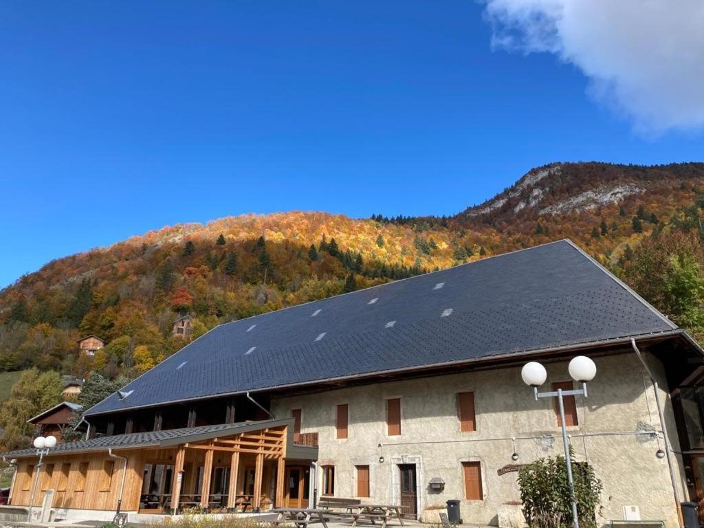 La Ferme De La Mense Hotel Aillon-le-Jeune Buitenkant foto